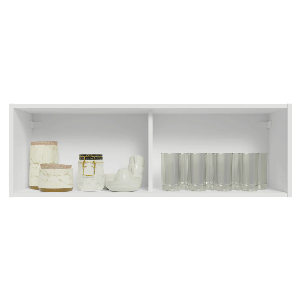 Armário Aéreo 100 cm 1 Porta Basculante Branco Vik Madesa - Image 4