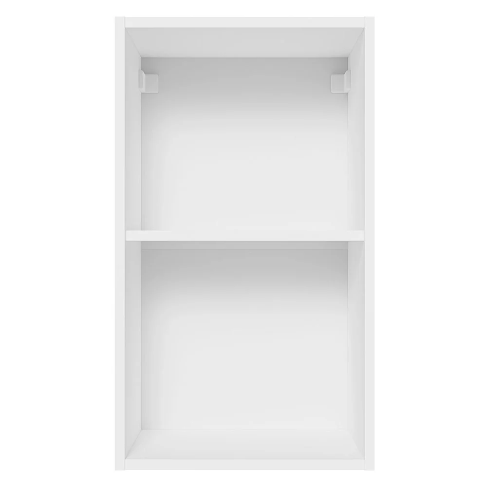 Armário Aéreo 100% MDF 35 cm 1 Porta Branco/Rustic Acordes Madesa - Image 7