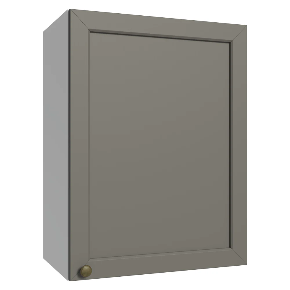Armário Aéreo 50cm 1 Porta Branco/Cinza Vik Madesa