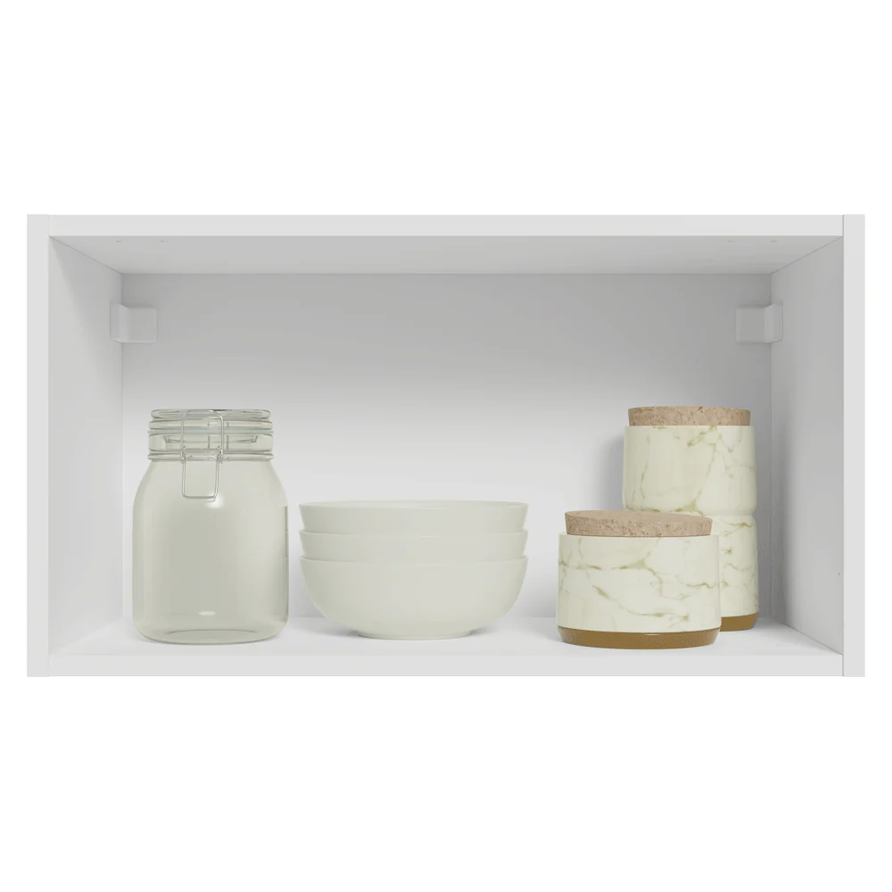 Armário Aéreo 60 cm 1 Porta Basculante Branco Vik Madesa - Image 4