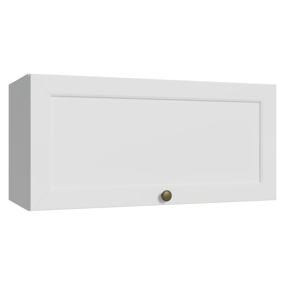 Armário Aéreo 70 cm 1 Porta Basculante Branco Vik Madesa