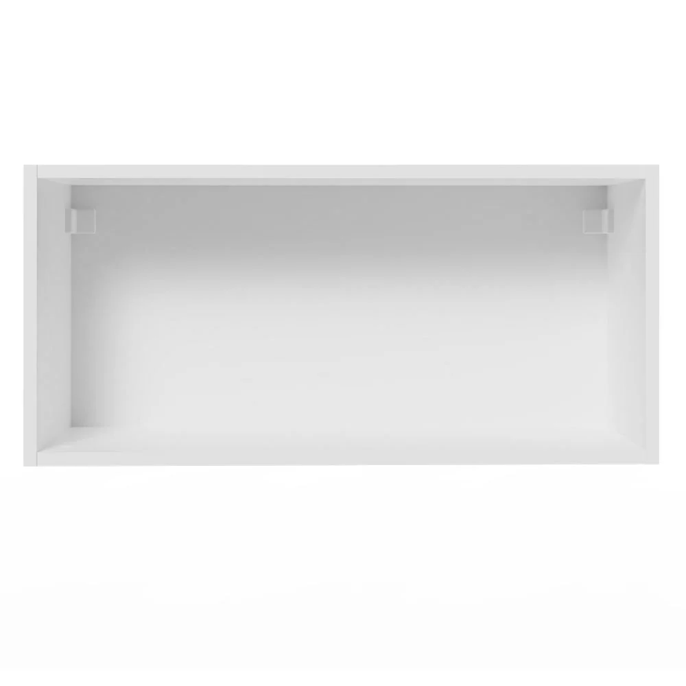 Armário Aéreo de Cozinha Madesa Agata 70 cm 1 Porta Basculante Branco - Image 7