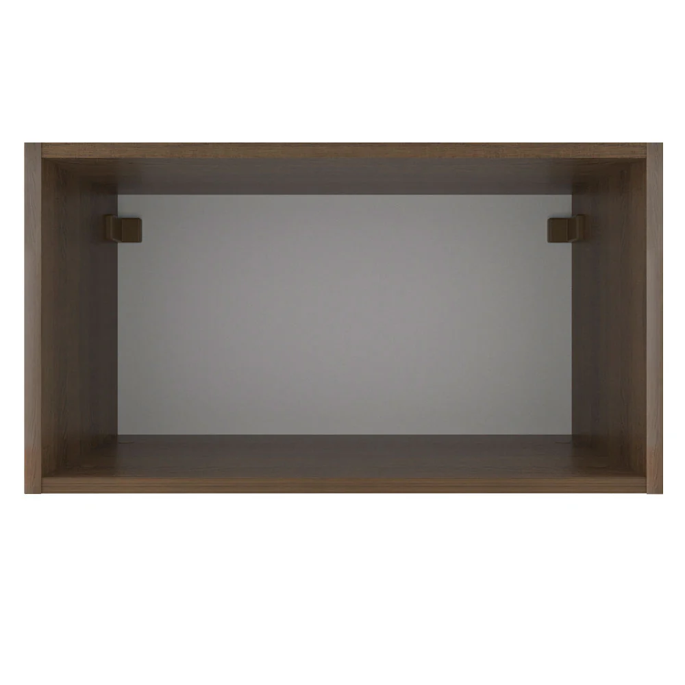 Armário Aéreo Madesa Glamy 60 cm 1 Porta Basculante Rustic/Branco - Image 9