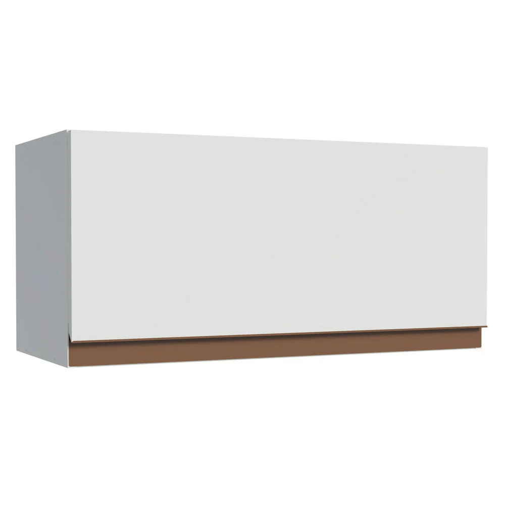 Armário Aéreo Madesa Reims 70 cm 1 Porta Branco