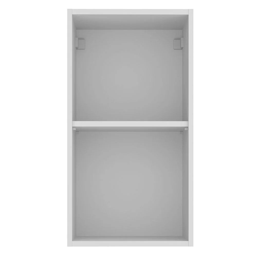 Armário Aéreo Madesa Stella 35 cm 1 Porta Branco/Rustic - Image 9