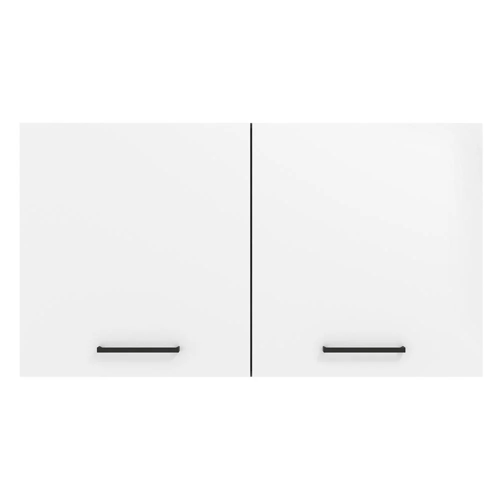 Armário Aéreo Multiuso 120cm 2 Portas Rustic/Branco Agata Madesa - Image 7