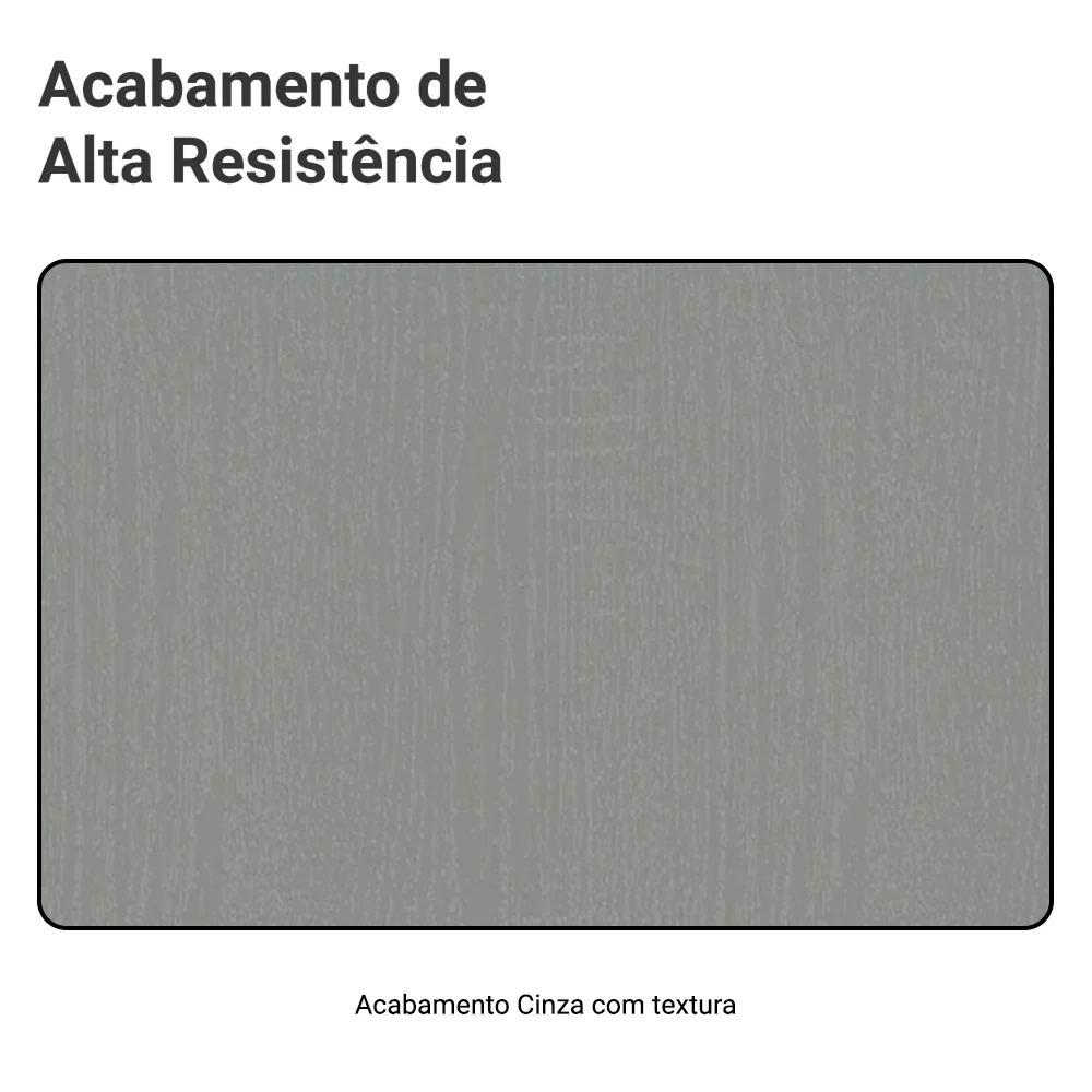 Armário de Cozinha Completa Suspenso 300cm Cinza Nice Madesa 07 - Image 11