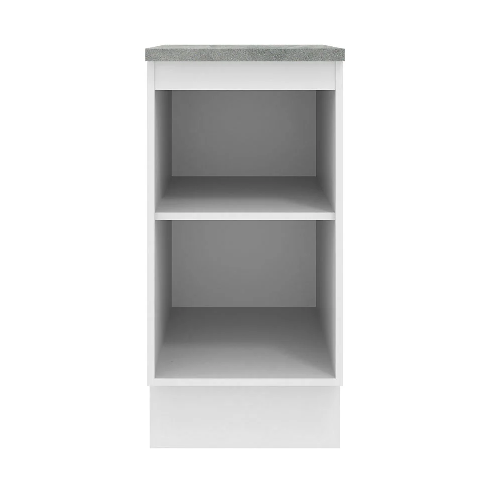Balcão 40 x 60 cm 1 Porta (Com Tampo) Branco/Crema Agata Madesa - Image 7