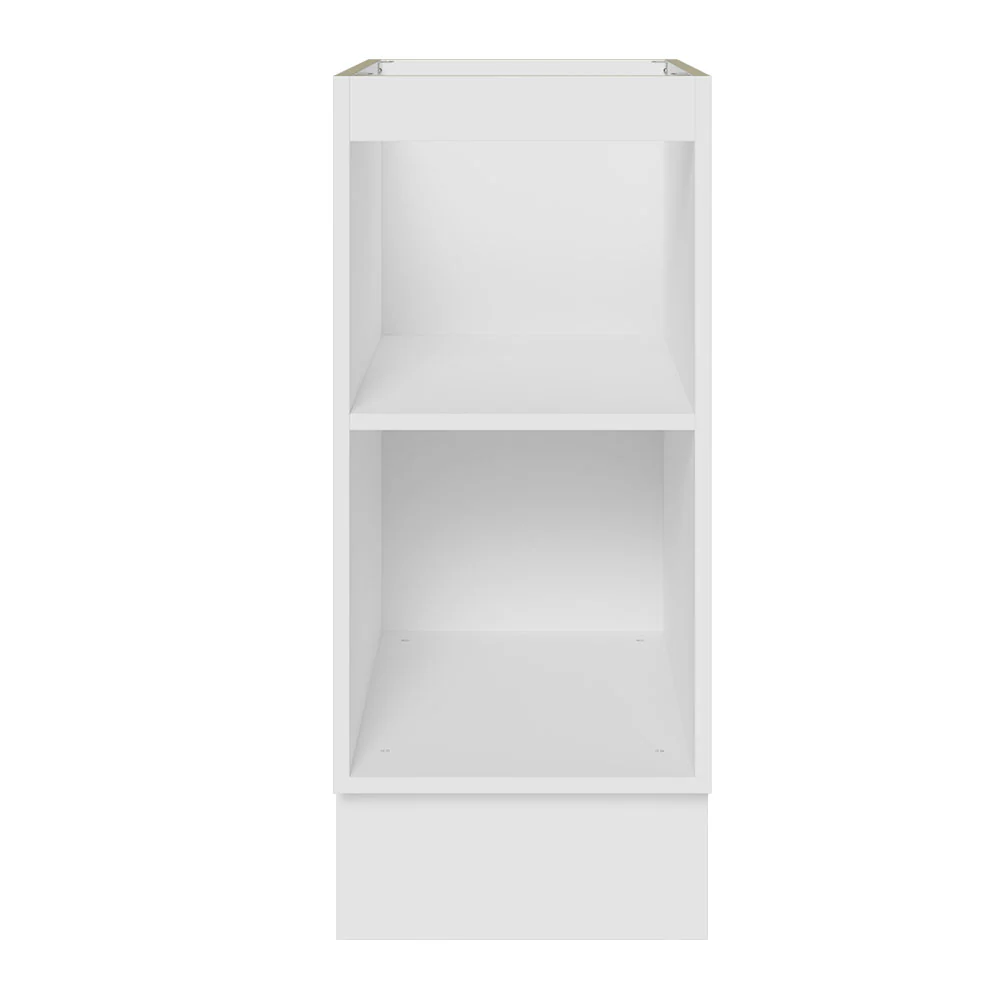 Balcão Cozinha 35 x 60 cm 1 Porta (Sem Tampo) Branco/Preto Glamy Madesa - Image 6