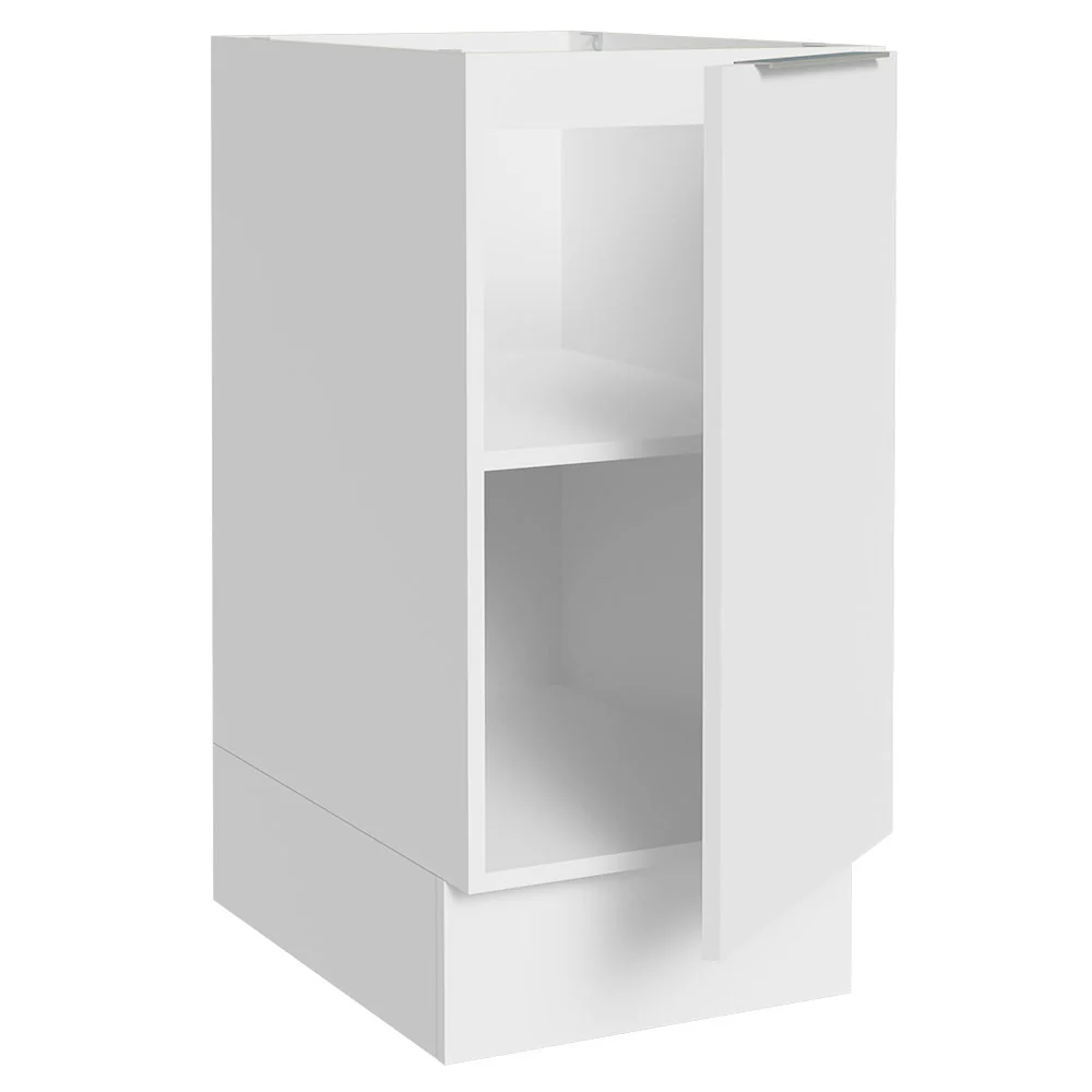 Balcão Cozinha 35 x 60 cm 1 Porta (Sem Tampo) Branco Stella Madesa - Image 5