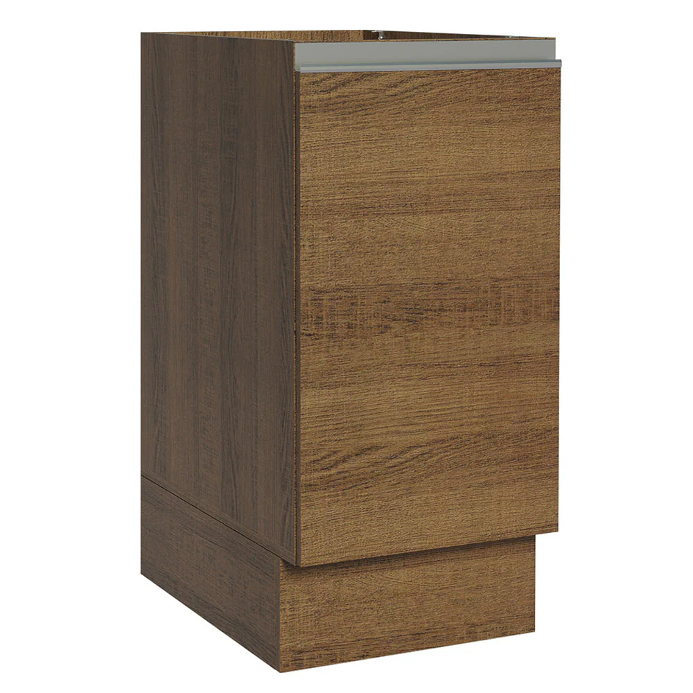 Balcão Cozinha 35 x 60 cm 1 Porta (Sem Tampo) Rustic Glamy Madesa