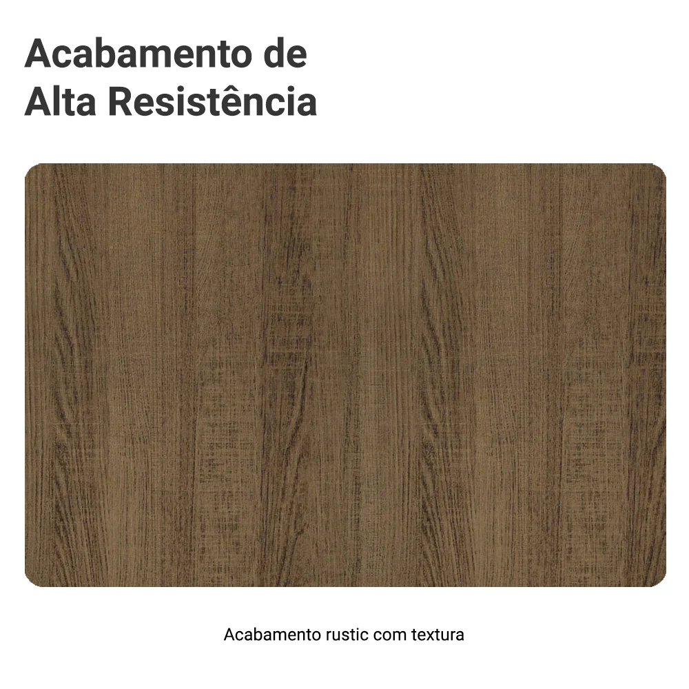 Balcão de Cozinha 50cm 1 Porta (Sem Tampo) Rustic Glamy Madesa - Image 10