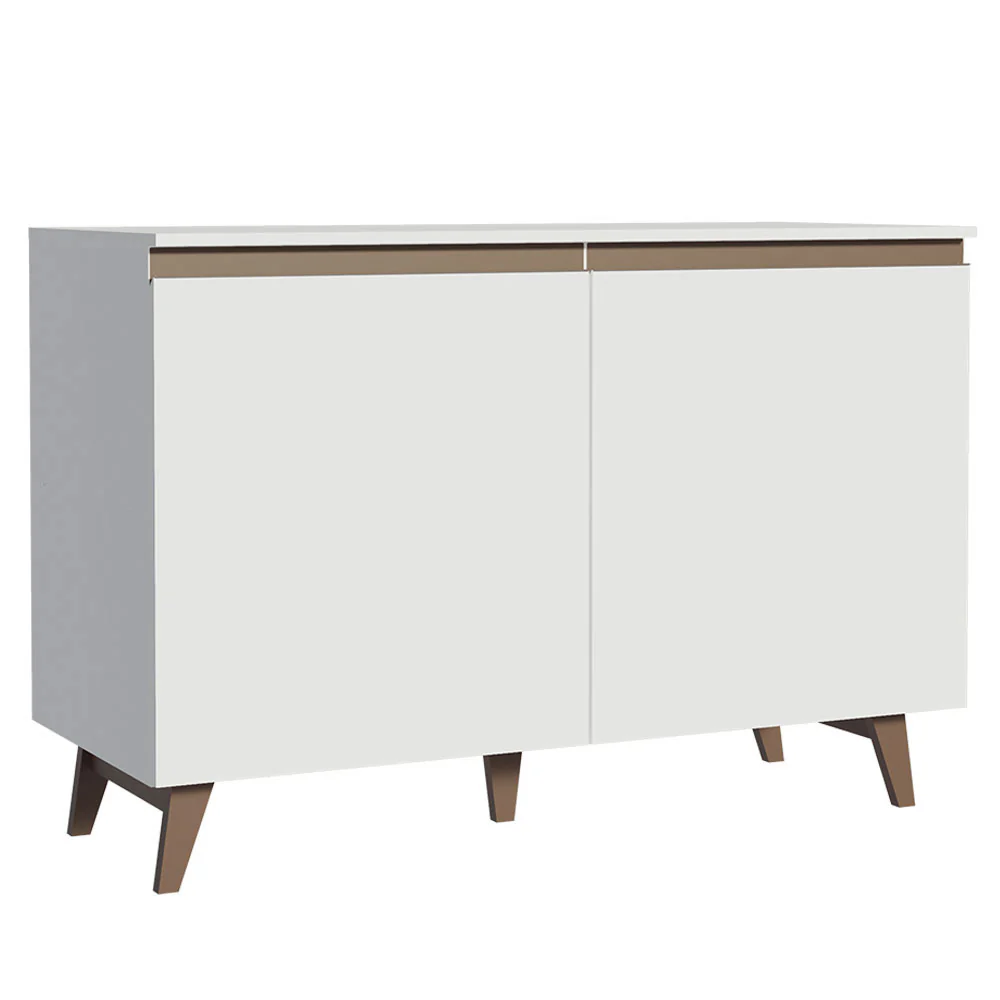 Balcão Gabinete de Pia 2 Portas Branco Madesa Reims