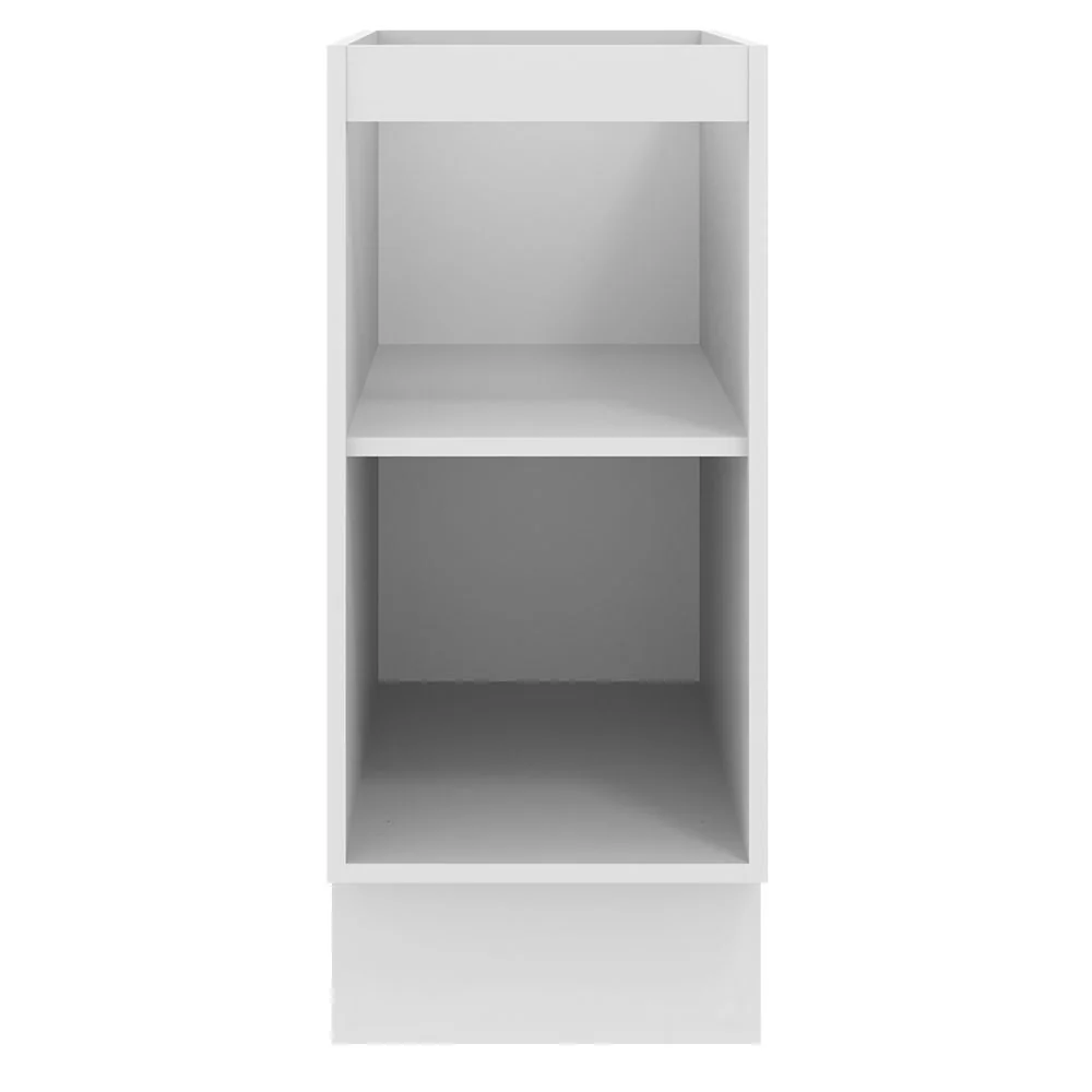 Balcão Madesa Agata 35 x 60 cm 1 Porta (Sem Tampo) Branco/Cinza - Image 11
