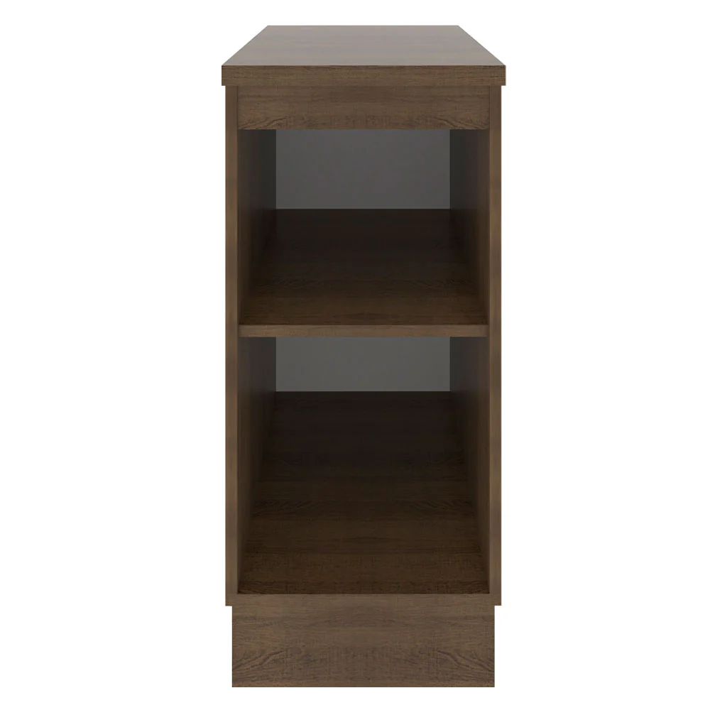 Balcão Madesa Glamy 35 x 60 cm 1 Porta (Com Tampo) Rustic/Branco - Image 11