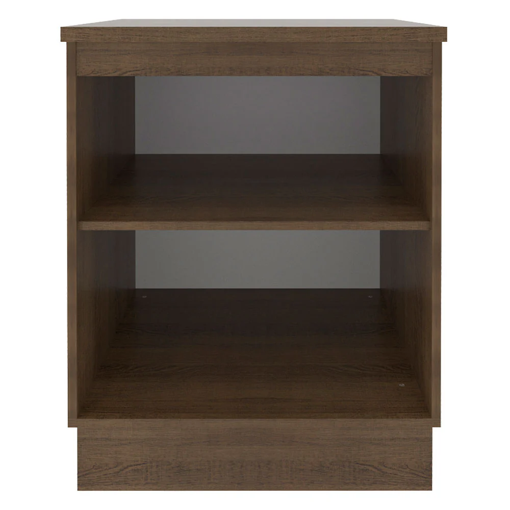 Balcão Madesa Glamy 60 x 60 cm 1 Porta (Com Tampo) Rustic/Branco - Image 11