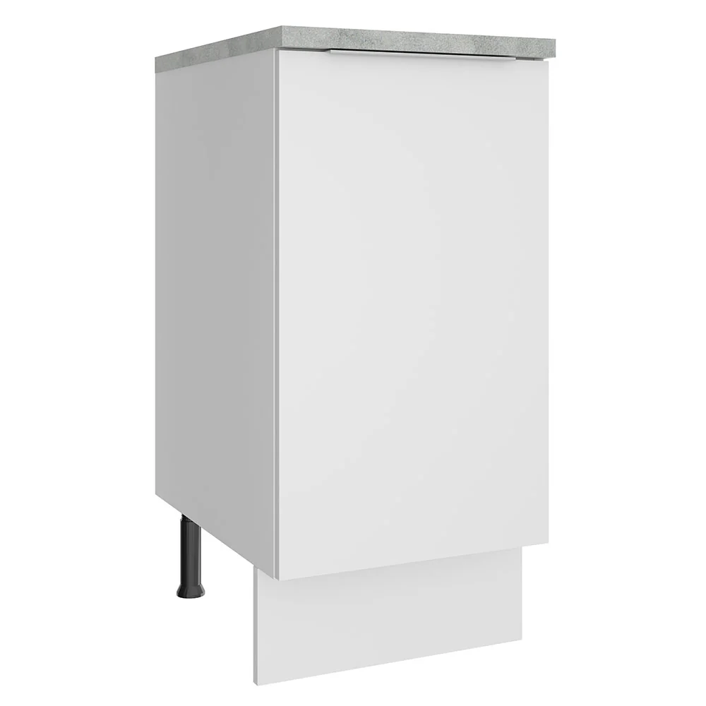 Balcão Madesa Stella 40 x 60 cm 1 Porta (Com Tampo) Branco