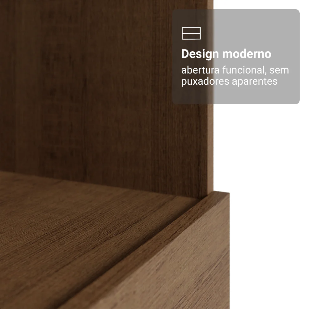 Balcão para Forno/Micro-ondas 70 cm 1 Gaveta (Sem Tampo) Rustic Madesa - Image 5