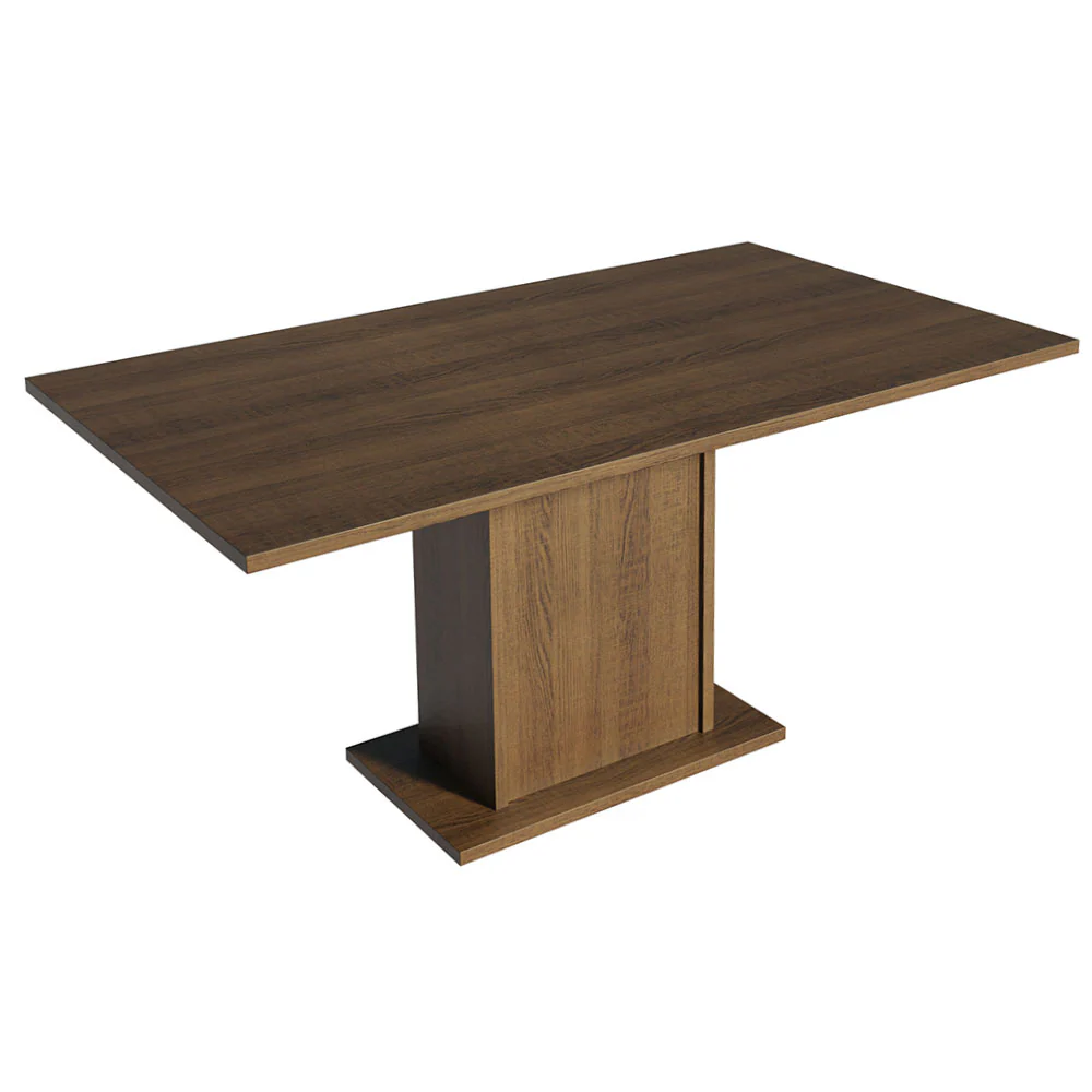 Conjunto Sala de Jantar Mesa Tampo de Madeira 4 Cadeiras Rustic/Preto Elisa Madesa - Image 4