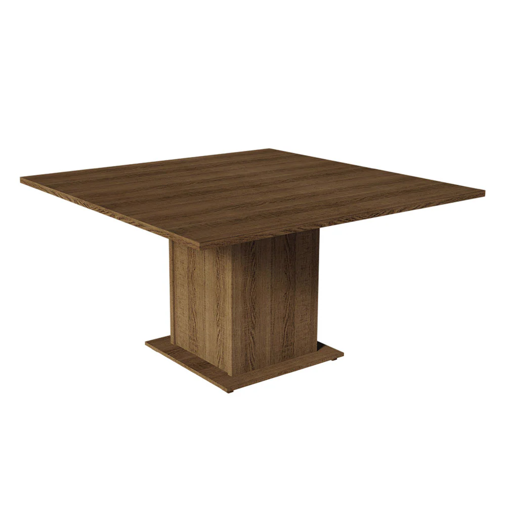 Conjunto Sala de Jantar Mesa Tampo de Madeira 8 Cadeiras Rustic/Oxford Doris Madesa - Image 5