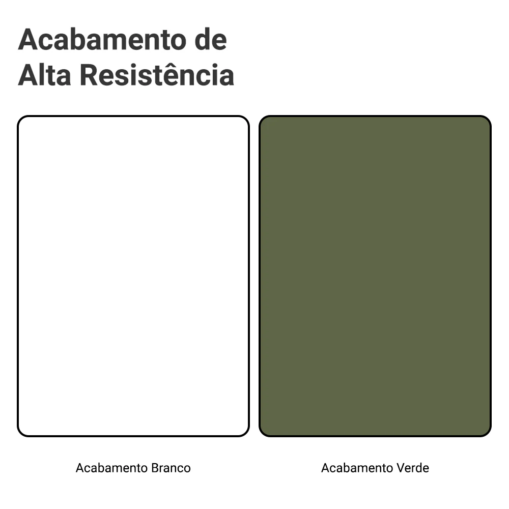 Estante Sala de Estar com Rack + Cristaleira 230cm Branco/Verde/Branco Vik Madesa 01 - Image 10