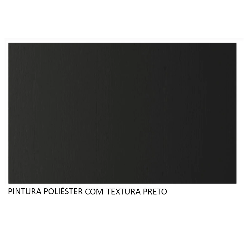 Guarda-Roupa Casal 3 Portas de Correr Preto Sublime Madesa - Image 10