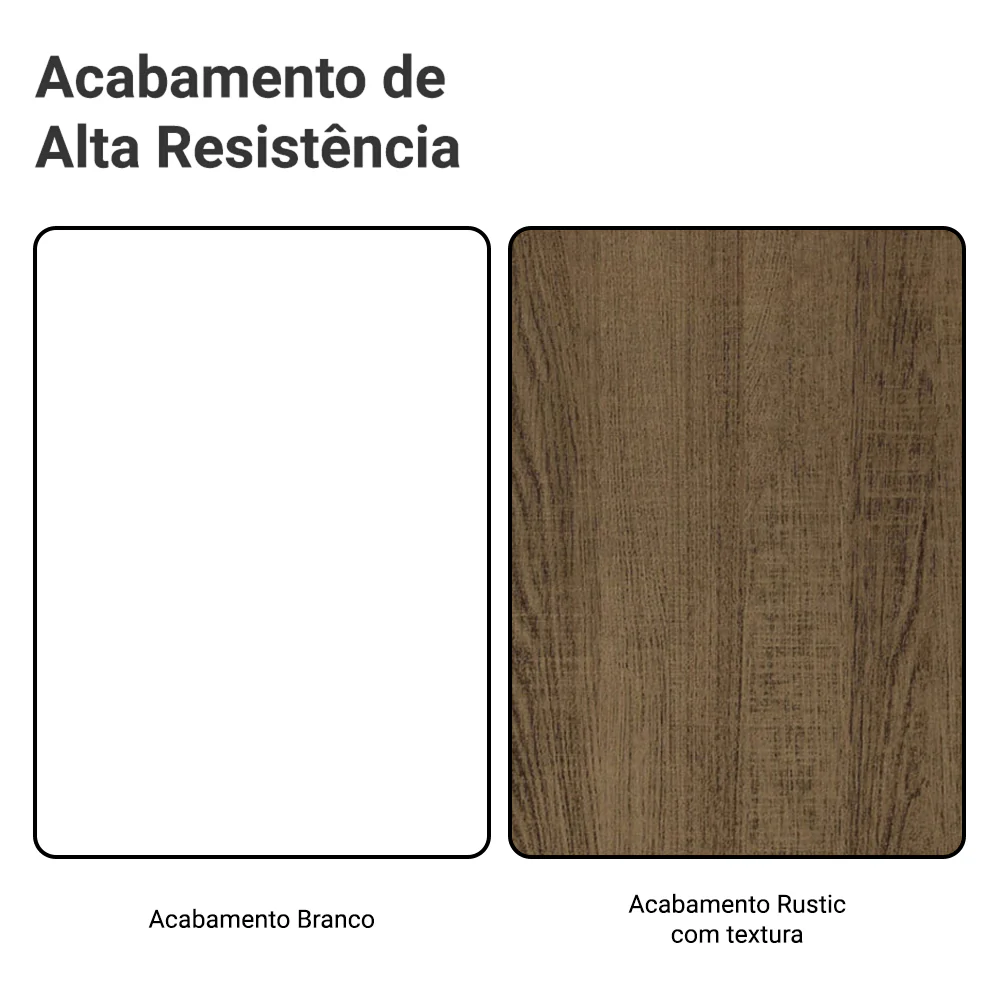 Guarda-Roupa Casal Madesa Mônaco 3 Portas de Correr com Espelho com Pés Branco/Rustic - Image 9