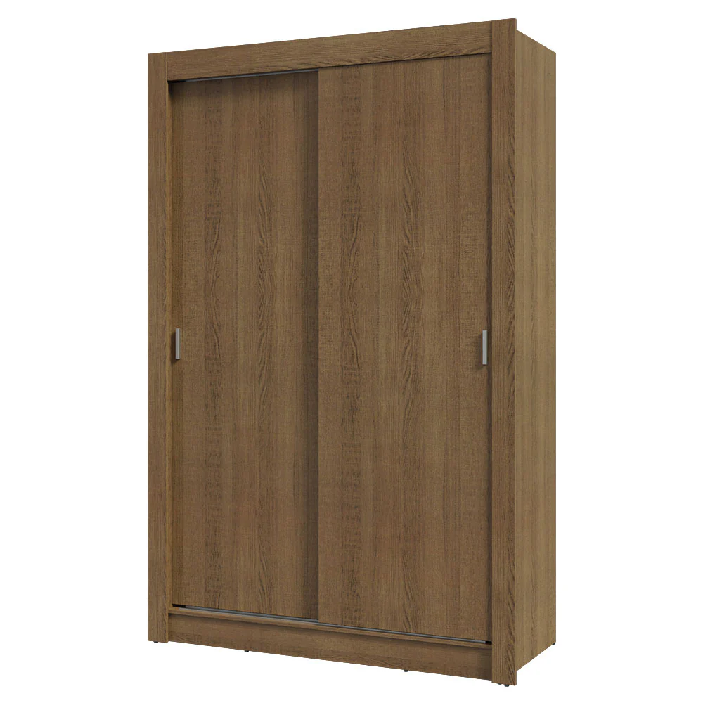 Guarda-Roupa Solteiro 2 Portas de Correr 2 Gavetas Rustic Vivare Madesa - Image 2
