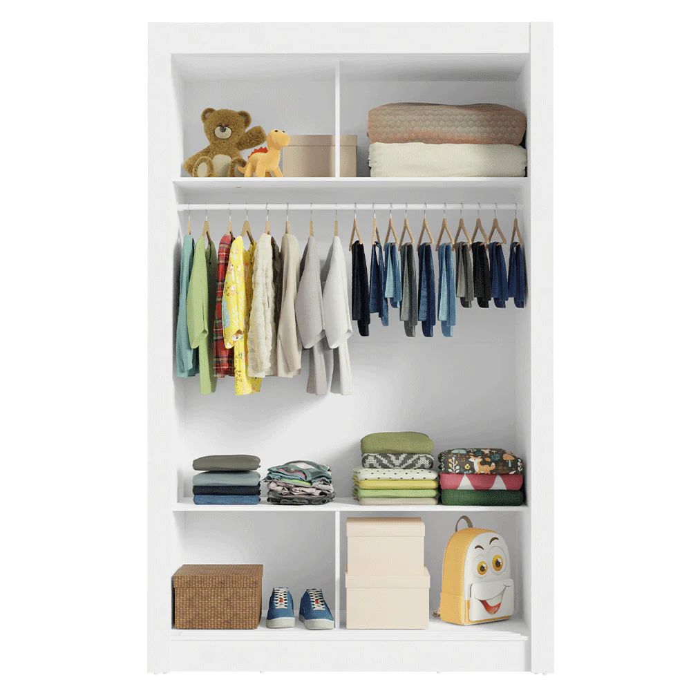 Conjunto Quarto Infantil com Guarda Roupa 2 Portas e Cômoda Madesa - Image 7