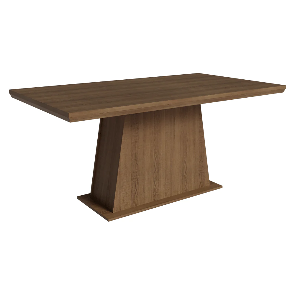 Mesa de Jantar Retangular Tampo com Moldura Rustic 5364 Madesa