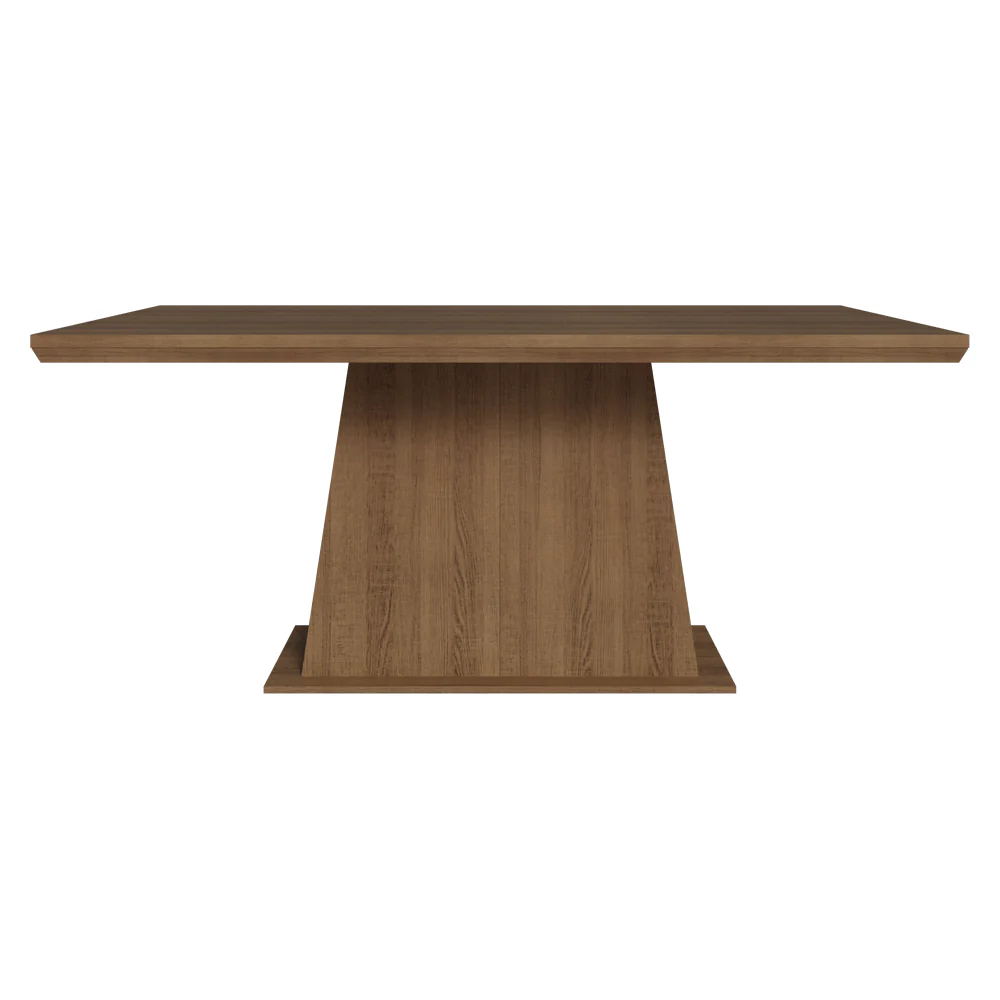 Mesa de Jantar Retangular Tampo com Moldura Rustic 5364 Madesa - Image 4