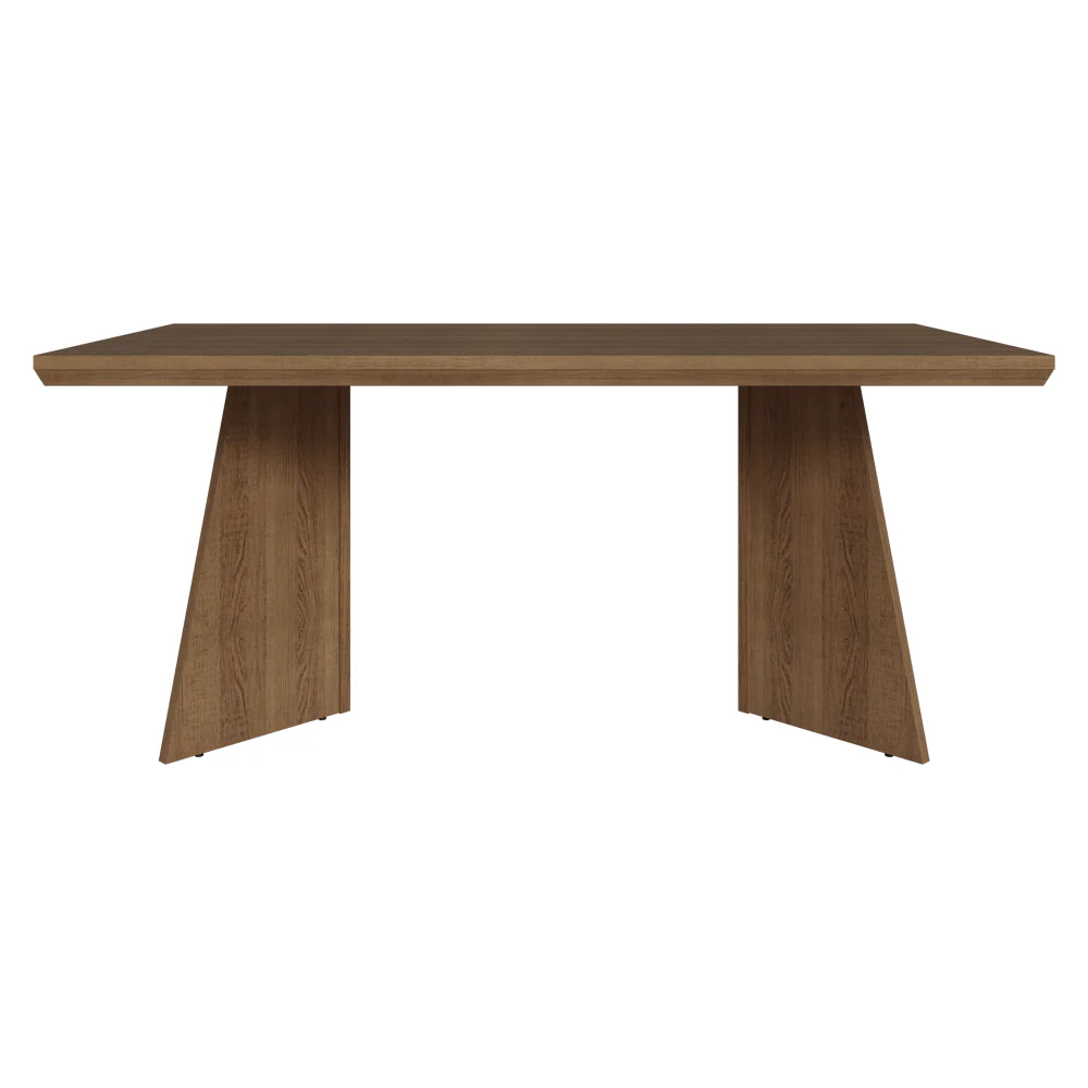 Mesa de Jantar Retangular Tampo com Moldura Rustic 5389 Madesa - Image 4