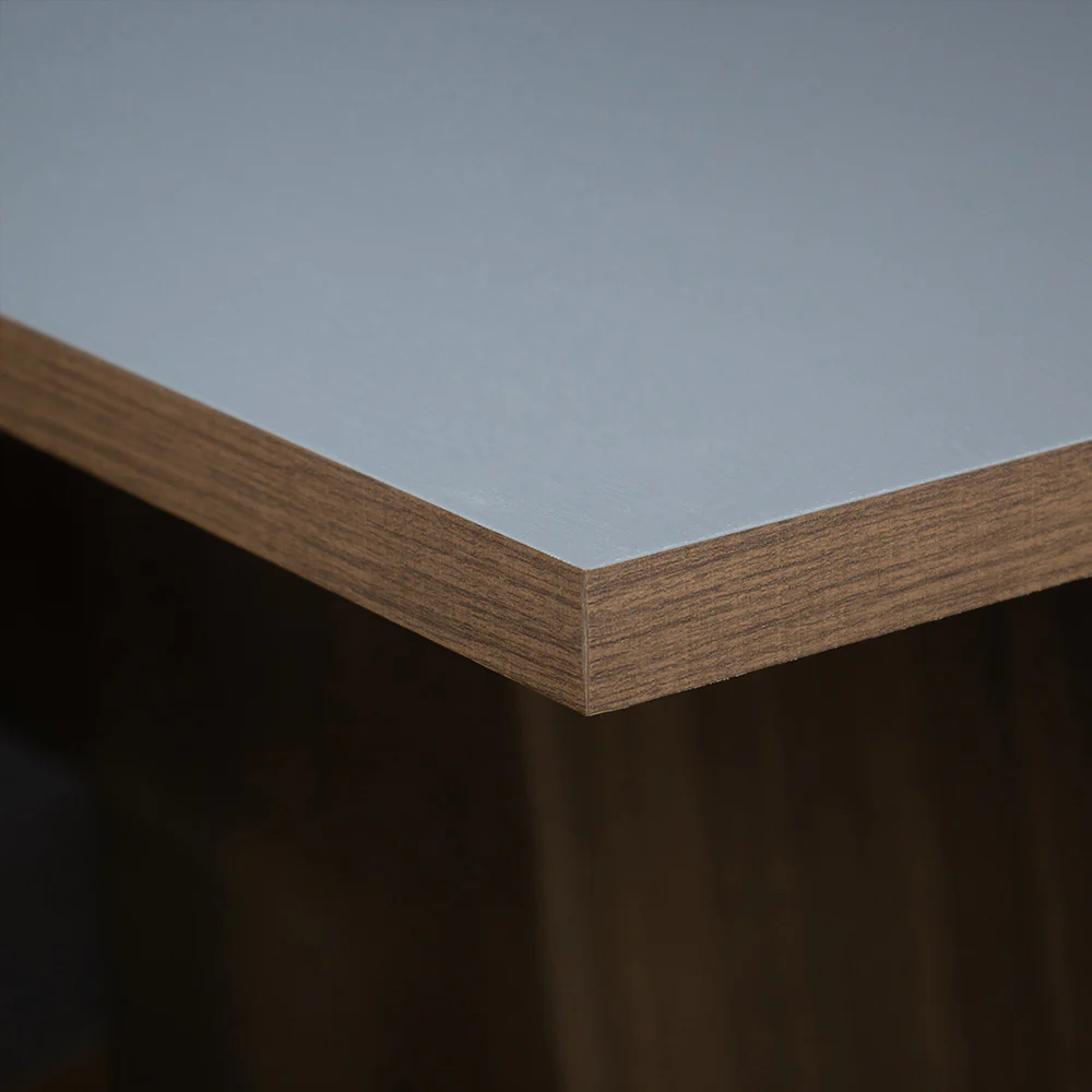 Mesa de Jantar Retangular Tampo de Madeira Rustic/Cinza 5364 Madesa - Image 4