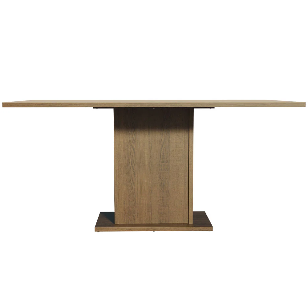 Mesa de Jantar Retangular Tampo de Madeira Rustic/Crema 5275 Madesa - Image 4