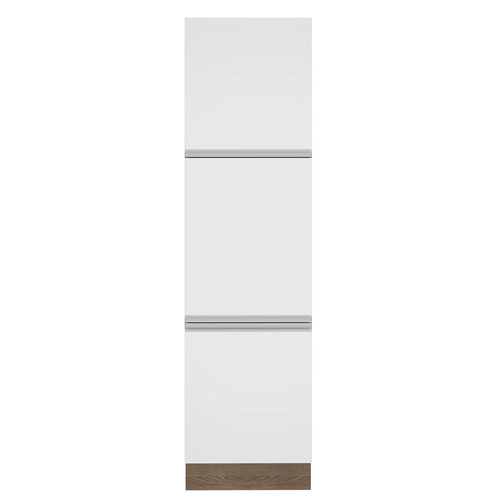 Paneleiro Madesa Glamy 60 cm 3 Portas Rustic/Branco - Image 10