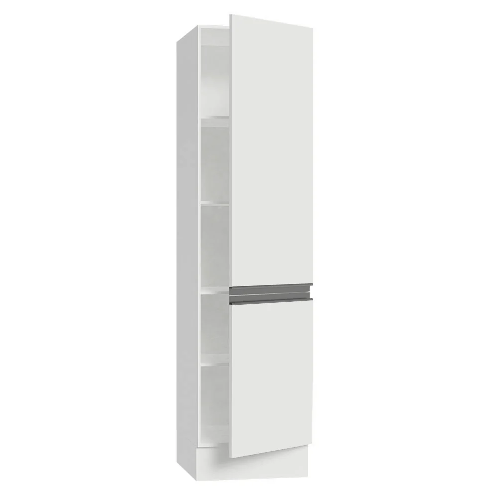 Paneleiro 100% MDF 2 Portas Branco Smart Madesa - Image 5