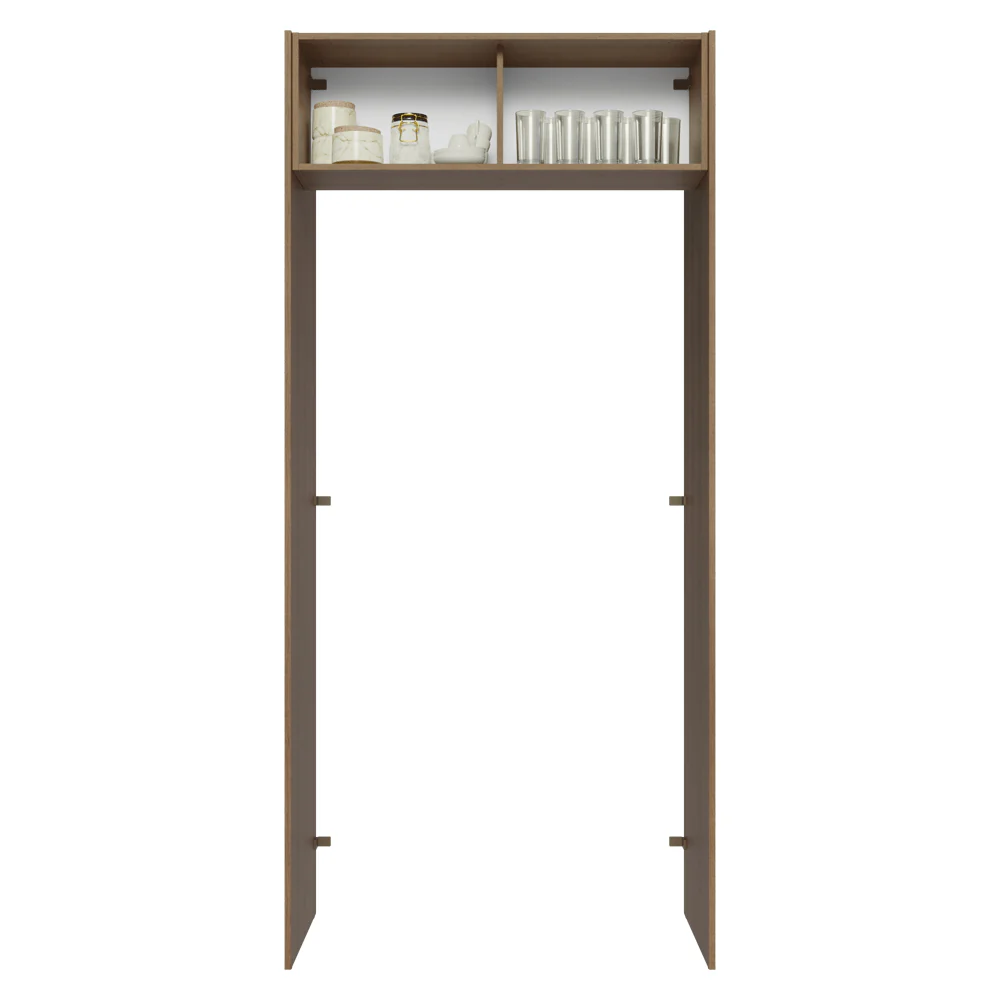 Porta-Geladeira 103 cm 1 Porta Basculante Rustic/Preto Lux Madesa - Image 4