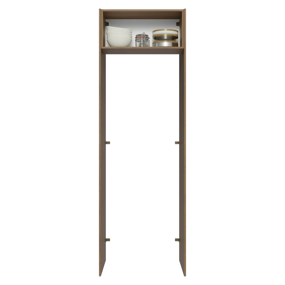 Porta-Geladeira 73 cm 1 Porta Basculante Rustic/Cinza Vik Madesa - Image 4
