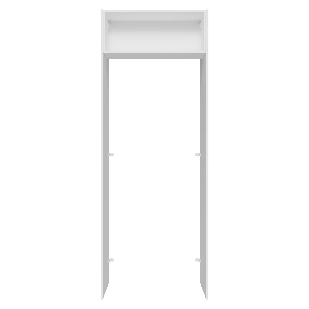 Porta-Geladeira 83 cm 1 Porta Basculante Branco/Rustic Stella Madesa - Image 10