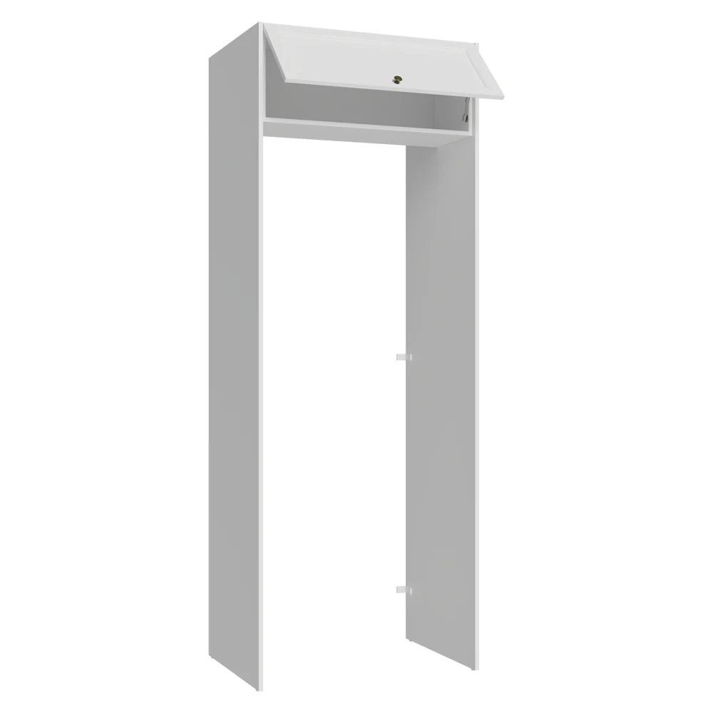 Porta-Geladeira 83 cm 1 Porta Basculante Branco Vik Madesa - Image 5