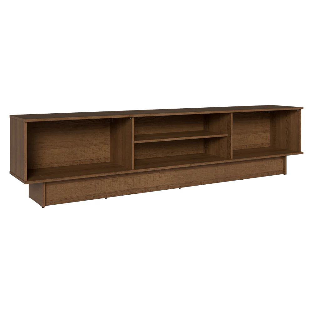 Rack para TV até 80 Polegadas 218 cm 2 Portas Rustic/Cinza Vik Madesa - Image 9