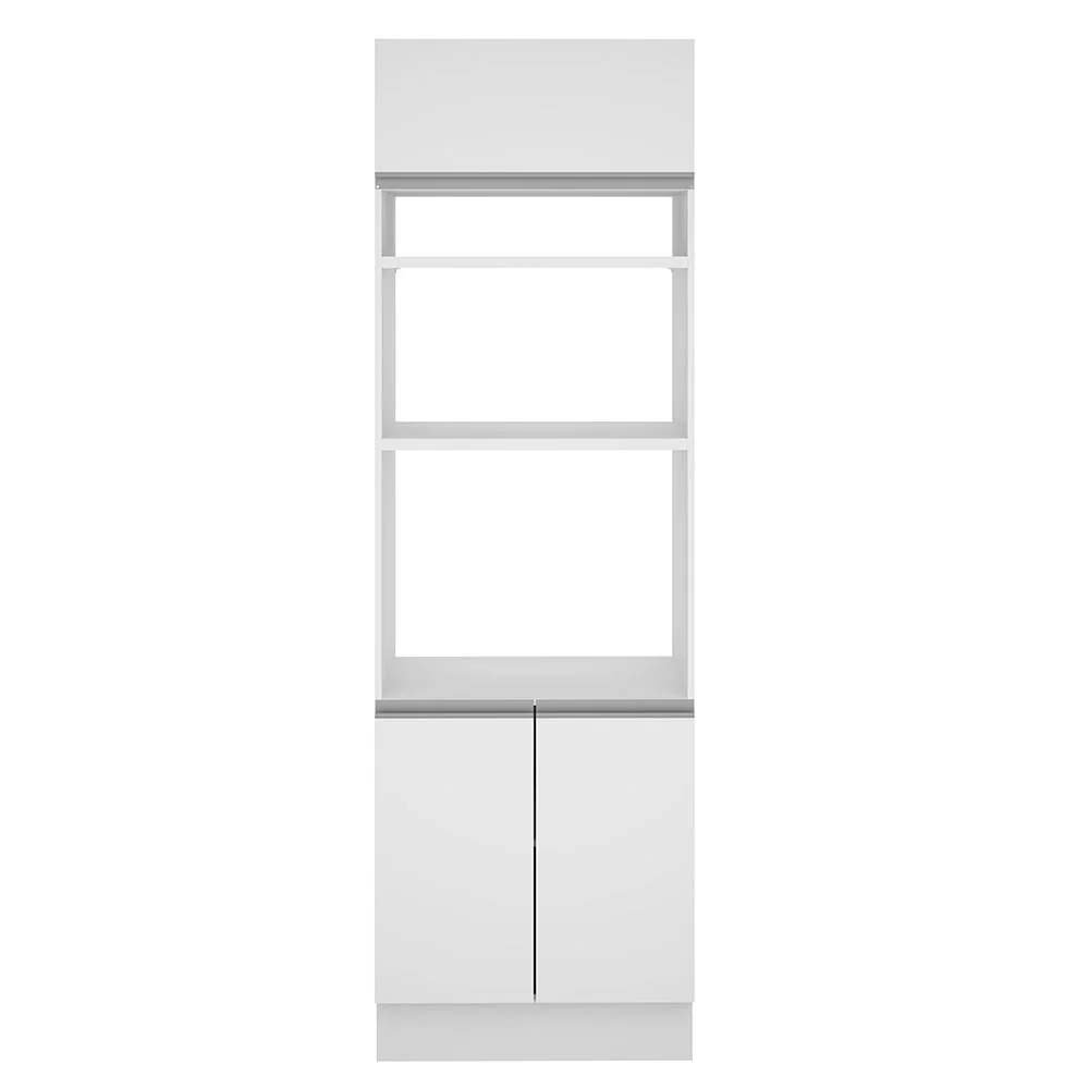 Torre Quente Madesa Glamy 70 x 60 cm 3 Portas Branco - Image 9