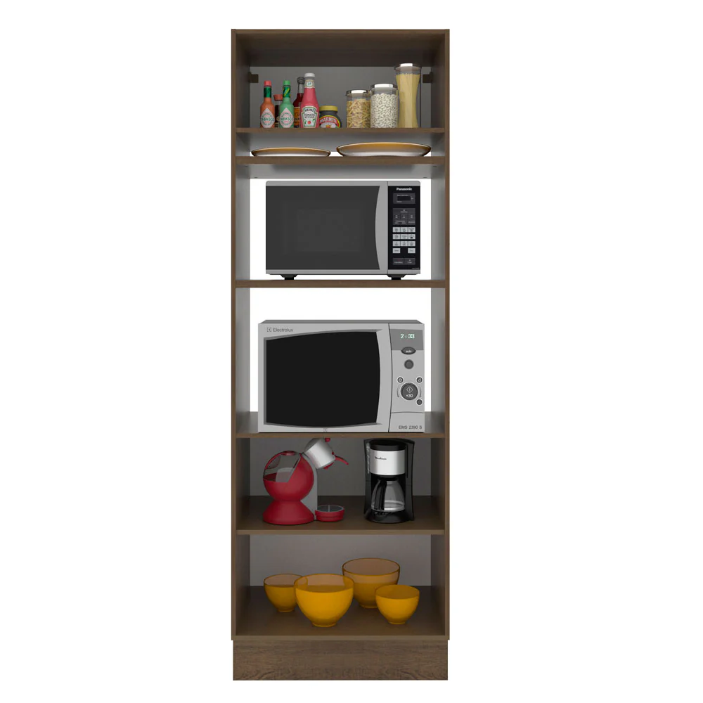 Torre Quente Madesa Glamy 70 cm 3 Portas Rustic - Image 3